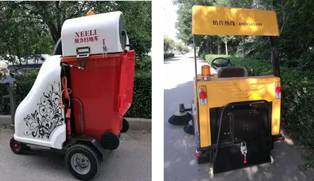 細力電動掃地車的高效率